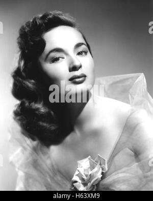 ANN BLYTH U.S. Sängerin und Filmschauspielerin über 1950 Stockfoto