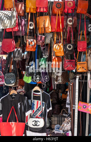 Straßenmarkt in Houmt Souk, Djerba Tunesien Stockfoto