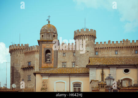 Schloss der Orsini-Odescalchi Bracciano Stockfoto