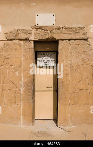 Sakkara, Ägypten, Afrika Stockfoto