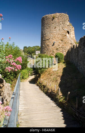 Château de Léhon, Dinan, Côtes-d ' Armor, (22), Frankreich Stockfoto