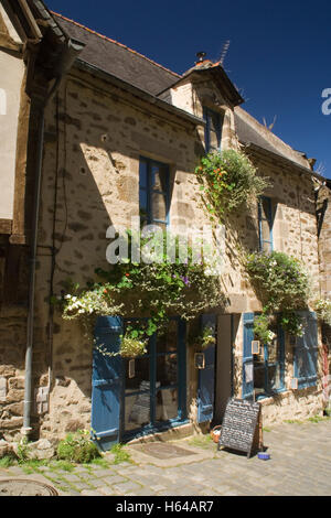 Rue du Petit Fort, Dinan, Côtes-d'Armor, (22), Frankreich Stockfoto