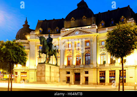 Zentrale Universitätsbibliothek, Bukarest, Rumänien Stockfoto