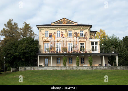 Villa Prym, Jugendstil, erbaut 1868/69, Konstanz, Baden-Württemberg, Deutschland Stockfoto