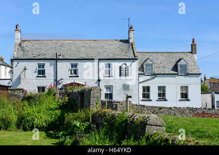 Krone und Anchor Inn - heilige Insel Stockfoto