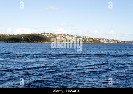 In Sydney Leben passiert so nah an das Wasser möglichst Stockfoto