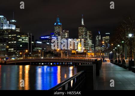 Melbourne wurde benannt die lebenswerteste Stadt der Welt für 6 Jahre in einem rohen (2016) Stockfoto