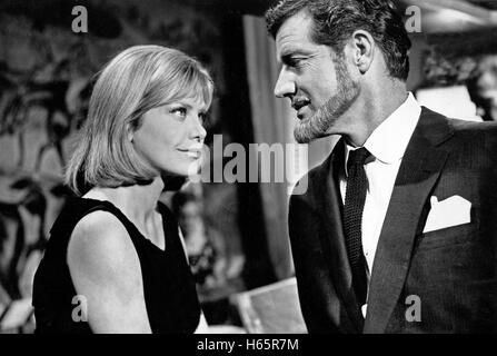 Das Grosse Liebesspiel, Deutschland 1963, Regie: Alfred Weidenmann, Monia: Hildegard Knef Stockfoto