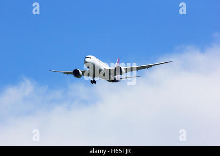 Boeing 787-800 Dreamliner HS-TQA Thaiairway. Stockfoto