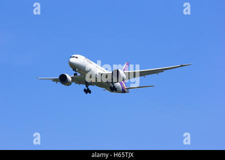 Boeing 787-800 Dreamliner HS-TQA Thaiairway. Stockfoto