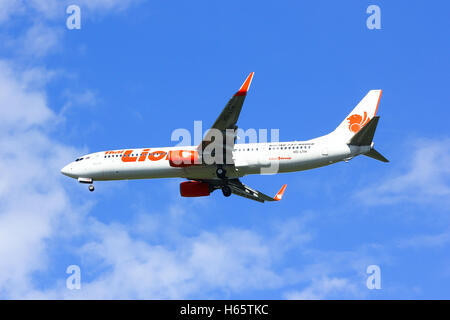 Boeing 787-800 Dreamliner HS-TQA Thaiairway. Stockfoto