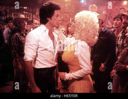 Der Senkrechtstarter aka. Strass, USA 1984, Regie: Bob Clark, Schauspieler/Stars: Sylvester Stallone, Dolly Parton, Richard Farnsworth Stockfoto