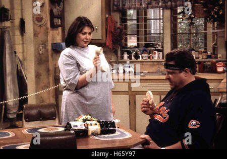 Roseanne TV-Serie (1988-1997), Regie: Matt Williams, Schauspieler/Stars: Roseanne Barr, John Goodman, Laurie Metcalf Stockfoto