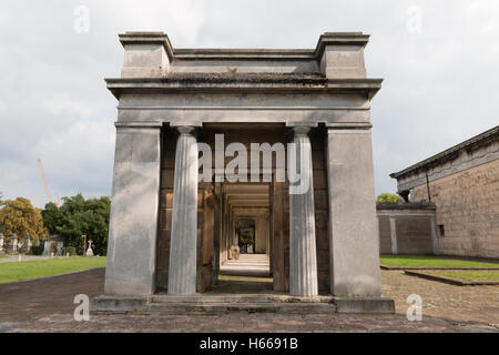 Friedhof Kensal Green in West-London Stockfoto