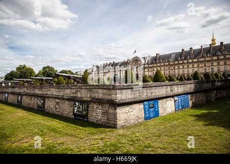 Hotel Les Invalides in Paris Stockfoto