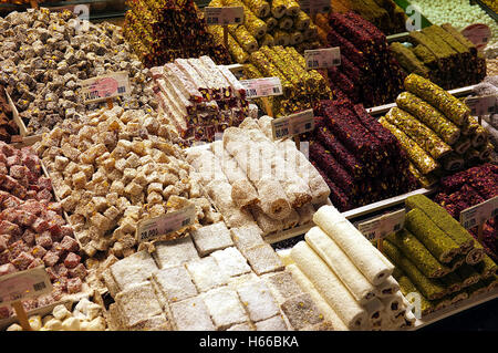 Turkish Delight / Lokum / Candy Stockfoto