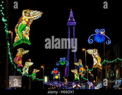 Blackpool illuminations Stockfoto
