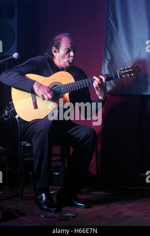 Diego Cortes Flamenco spanische Sänger und Gitarrist, Rumba Catalan, Flamenco-fusion Stockfoto