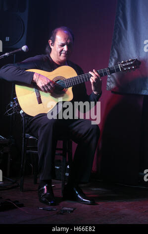 Diego Cortes Flamenco spanische Sänger und Gitarrist, Rumba Catalan, Flamenco-fusion Stockfoto