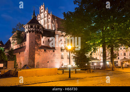 Die größte in Europa gotischen Burg. Marienburg in Polen. UNESCO-Welterbe UNESCO. Stockfoto