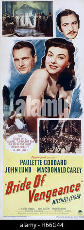 Braut der Rache (1949) - Film-Poster- Stockfoto