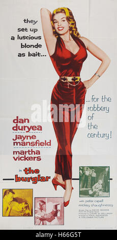 Einbrecher, die (1957) - Film-Poster- Stockfoto