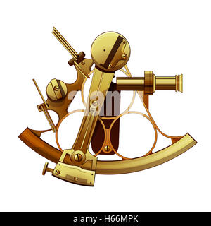 Astrolabium Illustration Stockfoto
