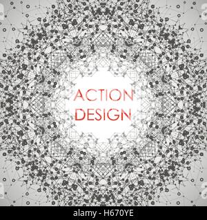 Moderne Vektor Vorlage für Wirtschaft, Wissenschaft, Medizin, Technologie, Netzwerk und Ihre Idee Stock Vektor