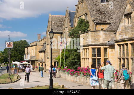 Das Lygon Arms Hotel in Broadway Stockfoto