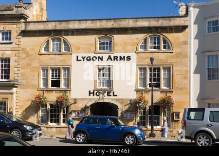 Das Lygon Arms Hotel, Chipping Campden Stockfoto