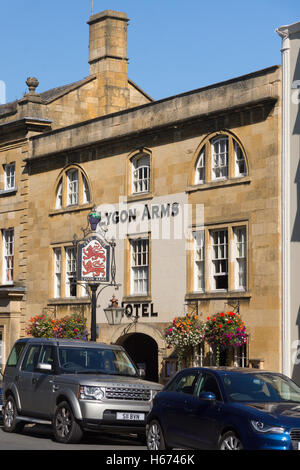 Das Lygon Arms Hotel, Chipping Campden Stockfoto