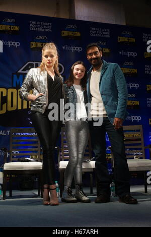 Ajay Devgan, Erika Kaaras. Abigail Eames, Stockfoto