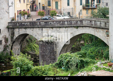 Castelnuovo di Garfagnana, Lucca, Italien, EU, Europa Stockfoto