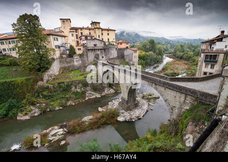 Castelnuovo di Garfagnana, Lucca, Italien, EU, Europa Stockfoto