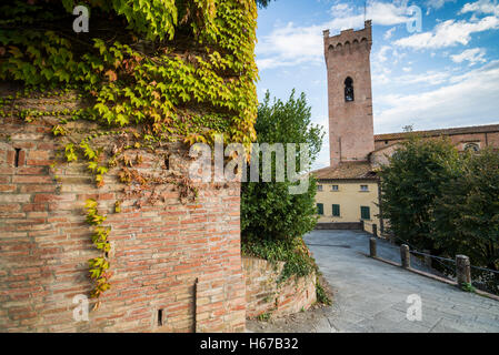 Stadt von San Miniato in der Region Pisa Provinz der Toskana, Italien Stockfoto