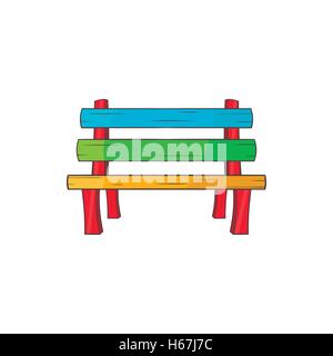 Bank-Symbol, Cartoon-Stil Stock Vektor