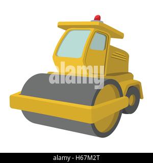 Gelbe Fertiger Cartoon illustration Stock Vektor
