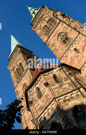 St. Sebald Kirche Nürnberg. Stockfoto