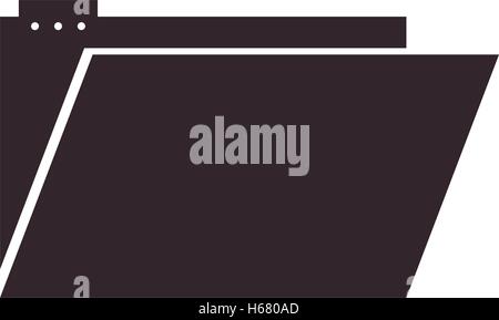 Office-Ordner-Symbol Stock Vektor