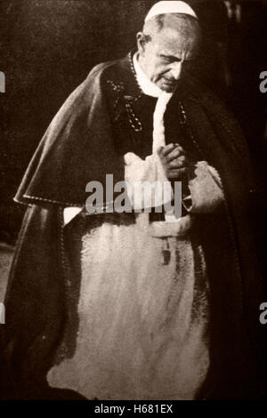 Papst Paul VI. (Giovanni Battista Enrico Antonio Maria Montini) Stockfoto