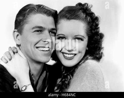 RONALD REAGAN, ROSELLA TOWNE, CODE DES SECRET SERVICE, 1939 Stockfoto