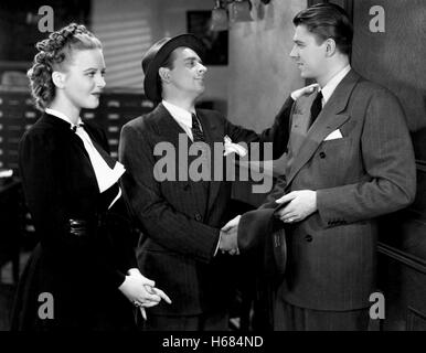 ROSELLA TOWNE, EDDIE FOY JR., Ronald Reagan, CODE DES SECRET SERVICE, 1939 Stockfoto