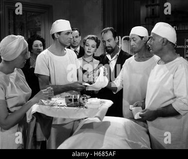 CARY GRANT, SIGNE HASSO, JOSÉ FERRER, Krise, 1950 Stockfoto