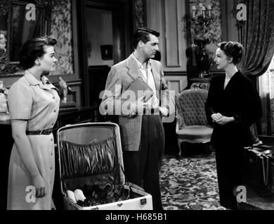 PAULA RAYMOND, Cary Grant, SIGNE HASSO, Krise, 1950 Stockfoto