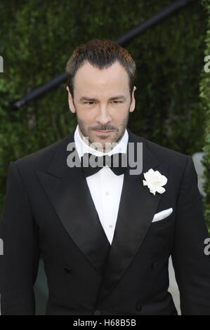 Tom Ford kommt für die 2013 Vanity Fair Oscar Party am 24. Februar 2013 in Hollywood, Kalifornien. Stockfoto