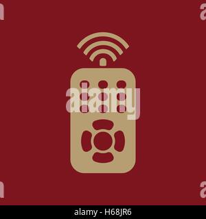 Das Symbol der Fernbedienung. Fernbedienung-symbol Stock Vektor