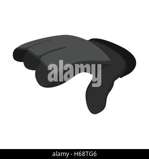 Paintball-Handschuh-Cartoon-Symbol Stock Vektor