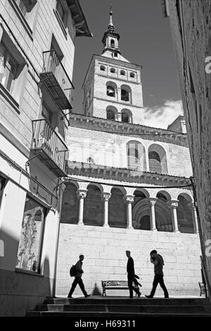 SEGOVIA, Spanien, APRIL - 14, 2016: Iglesia San Martin Kirche Stockfoto