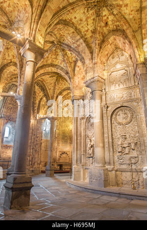 AVILA, Spanien, APRIL - 19, 2016: Die ambulante Kathedrale Stockfoto