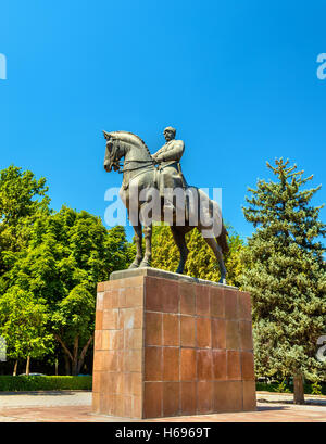 Statue von Michail Frunse in Bischkek, Kirgisistan Stockfoto